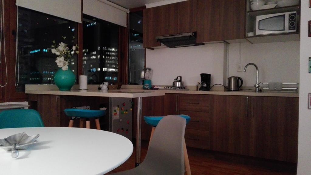 דירות סנטיאגו Providencia Departamento A Pasos Costanera Center מראה חיצוני תמונה
